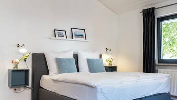 2 Schlafzimmer, Schreibtisch, kostenloses WLAN, Bettwäsche