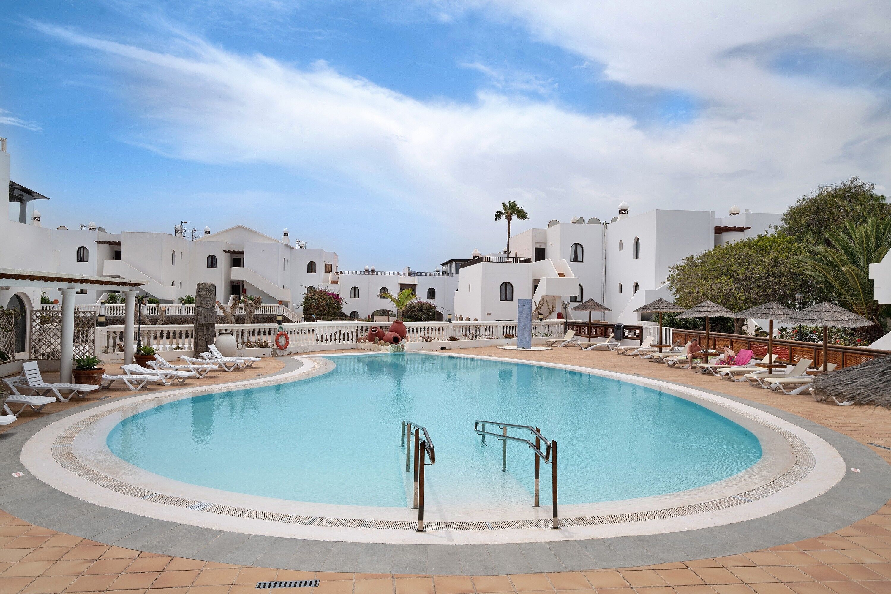 Una piscina climatizada