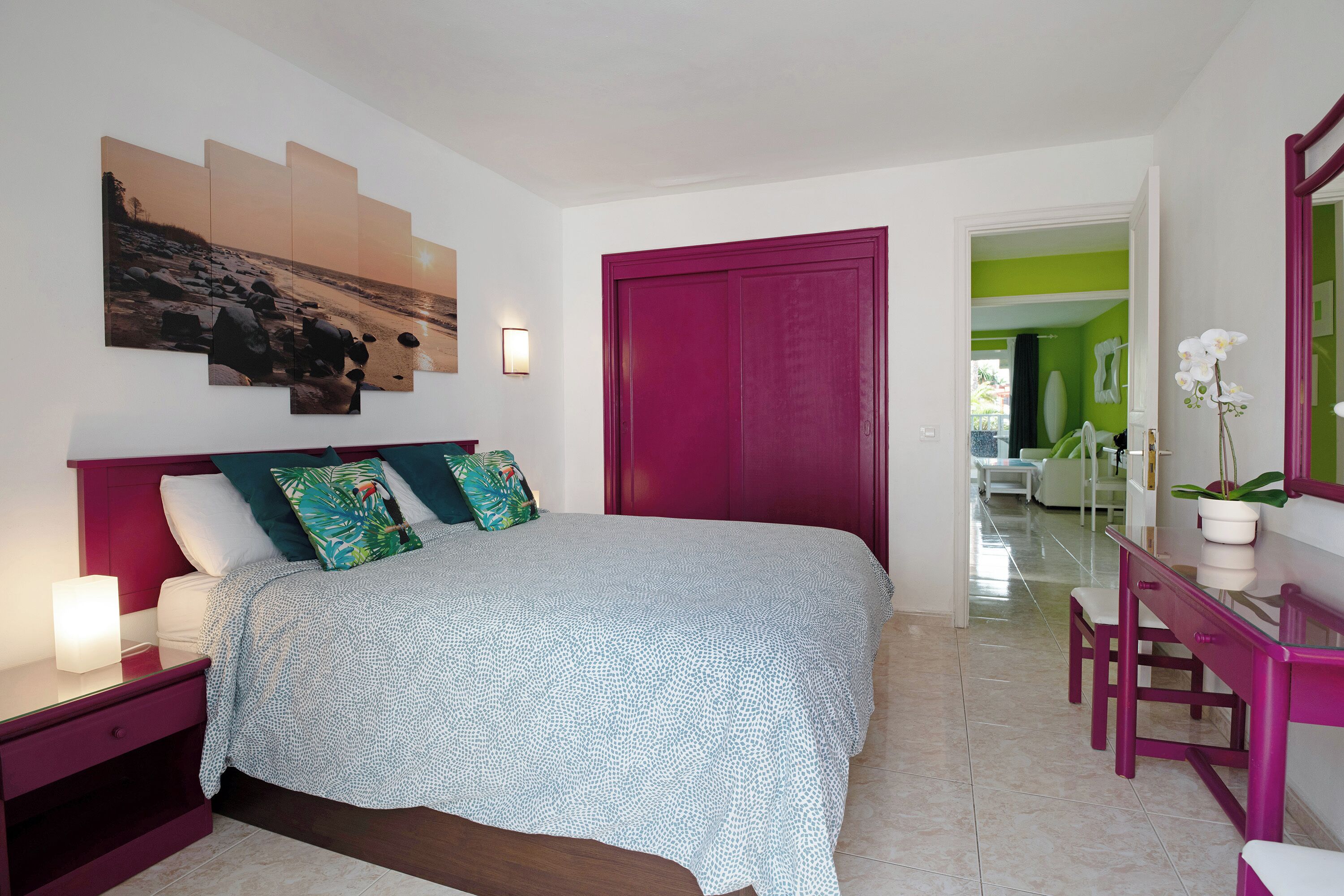 1 soverom, strykejern/-brett, wi-fi (inkludert) og sengetøy