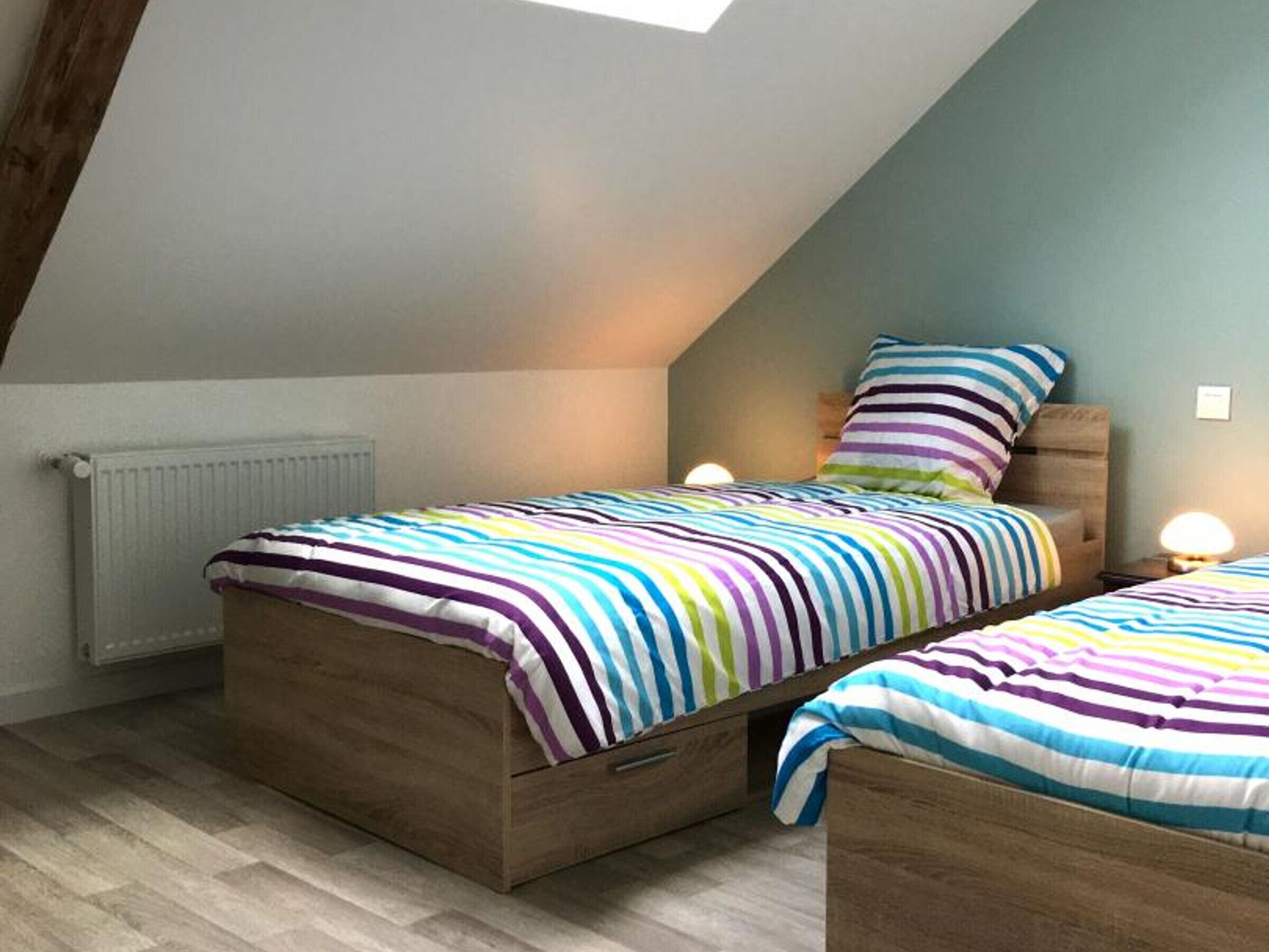 2 間睡房、可攜式嬰兒床、免費 Wi-Fi、床單