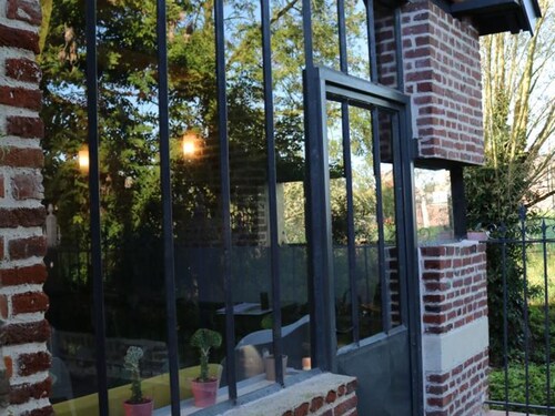 Gîte atypique, 2 pers., Terrasse privée, Parc naturel Scarpe-Escaut, prox. Saint-Amand-les-Eaux