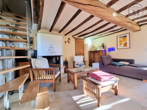 Charming Cottage with Garden, Fireplace & Nearby Bike Path in Heart of Avesnois Nature Park