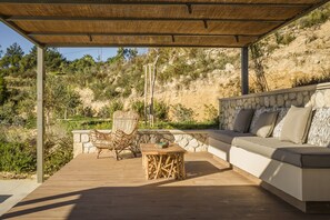 Terrace/patio - Villa Hera - Zeus Exclusive Villas Collection (Κλείσματα)