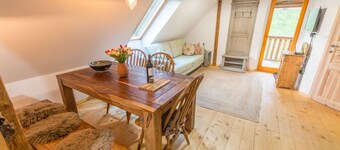 Apartma DOMI 200m do Velike soteske Soče s pogledom