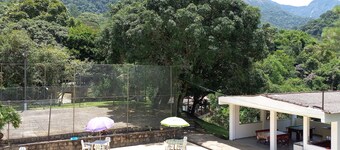 Takamoto site a lovely place with a pool