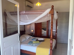 2 chambres, bureau, Wi-Fi gratuit, draps fournis