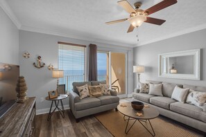 TV - PET FRIENDLY-POOL-HOT TUB-GRILLS-GYM- BEACH FRONT VIEW-15TH FLOOR!!! (Panama City Beach)