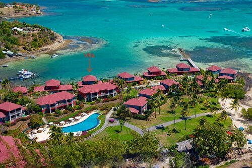 Villa Les Agaves, pieds dans l'eau sur le Lagon