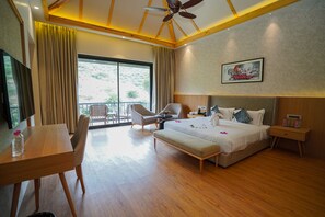 Cottage Room with Balcony | In-room safe, desk, laptop workspace, iron/ironing board - Pushkara Resort And Spa (Pushkar)