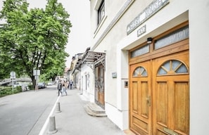 Fassade der Unterkunft