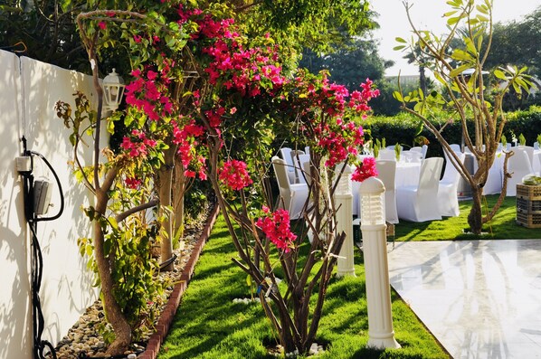 Espace banquet en plein air
