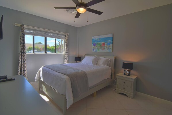 1 bedroom, iron/ironing board, travel crib, free WiFi