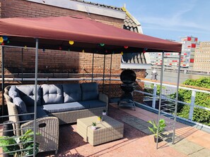 Terrace/patio - Space Hostel (Zaandam)