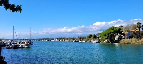 Between  sea and Canal du Midi, LA VIGNERAIE, comfortable air-conditioned gîte