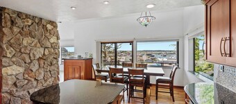Overlook the Winchester Bay Harbor from the spacious 3rd Level!