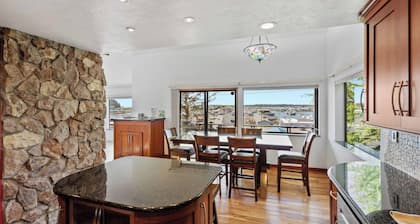 Overlook the Winchester Bay Harbor from the spacious 3rd Level!