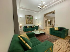 TV connectée, cheminée