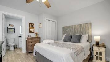 1 makuuhuone, memory foam -patjalliset sängyt, ilmainen Wi-Fi