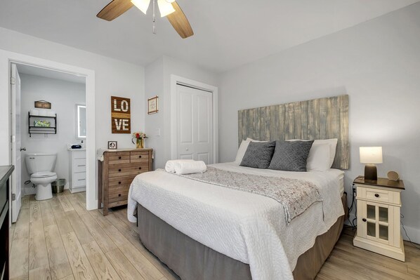 1 bedroom, memory-foam beds, free WiFi, bed sheets