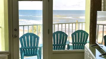 Suite, 1 habitación, vistas al mar, frente a la playa (Sea Dreams) | Vistas del balcón