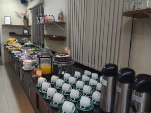 Free daily full breakfast