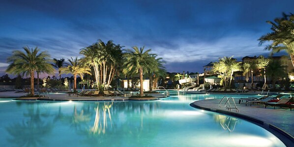Indoor pool, outdoor pool - The Fountains, Orlando - 2 Bedroom Premium 6 nights (Orlando)