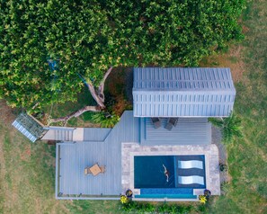 Exterior - Tiny house on an acre with ocean view and private infinity pool. (Vieques)