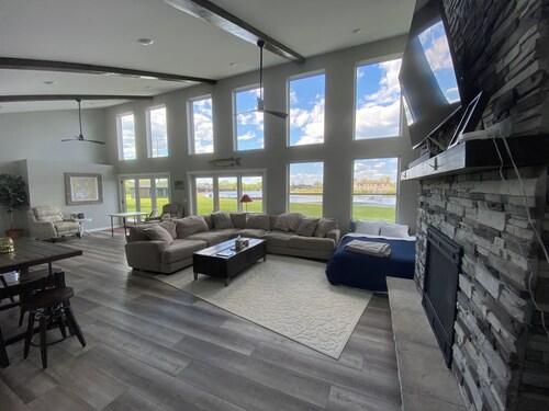 House on Warroad River, Lake of the Woods
