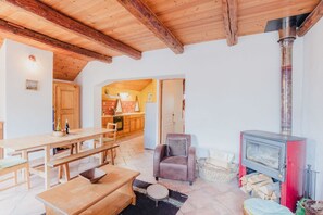 Dining - Alpine duplex apartment for 9 people (Montgenèvre)