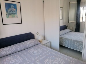 1 quarto, roupa de cama