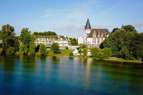 Juniorsuite Müritzblick Orangerie Seeseite - Seehotel Schloss Klink