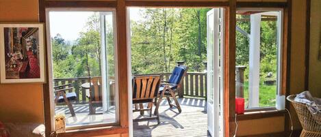 暖炉、DVD プレーヤー