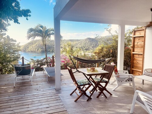 Logement T2  vue mer à 5 mn à pied de la plage et jacuzzi