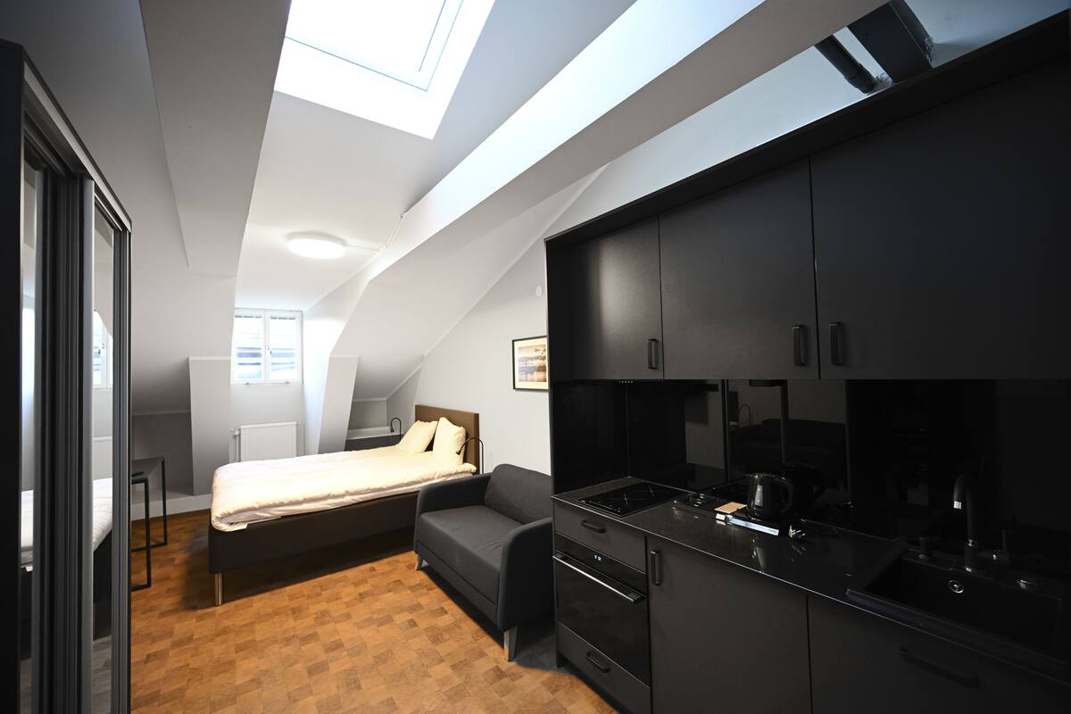 Apartment With 2 Single Bed w. Bed Sofa | 1 makuuhuone, ilmainen Wi-Fi, vuodevaatteet