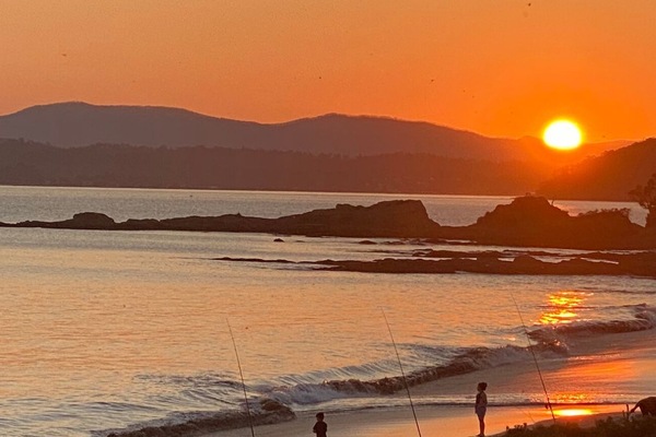 Una spiaggia nelle vicinanze, teli da spiaggia