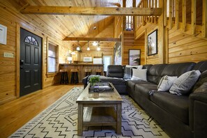 Smart-TV, Kamin, Tischfußball