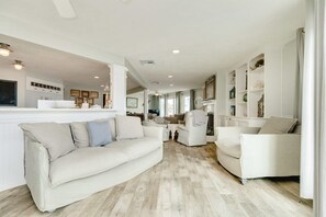 TV, streaming services, offices - Easy Beach Access, Gulf Views, Relaxing Hot Tub! (Galveston)