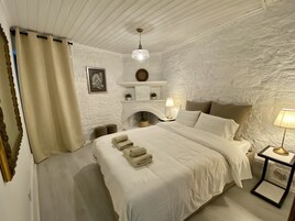 2 habitaciones y sábanas de algodón egipcio 