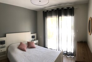 1 Schlafzimmer, kostenloses WLAN, Bettwäsche, Rollstuhlgeeignet