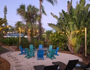 Overnattingsstedets uteområder