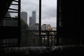 Appartement, 1 queensize bed | 1 slaapkamer, een strijkplank/strijkijzer, gratis wifi, beddengoed