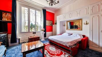 1 chambre, fer et planche à repasser, Wi-Fi, draps fournis