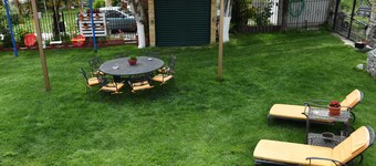 Summer panorama ground floor studio