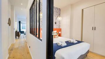 1 chambre, fer et planche Ă repasser, lit parapluie, Wi-Fi