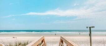 Ocean Front Condo w/ beach access and pool