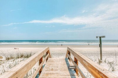 Ocean Front Condo w/ beach access and pool