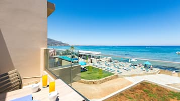 Superior One Bedroom Quadruple Apartment | Μπαλκόνι