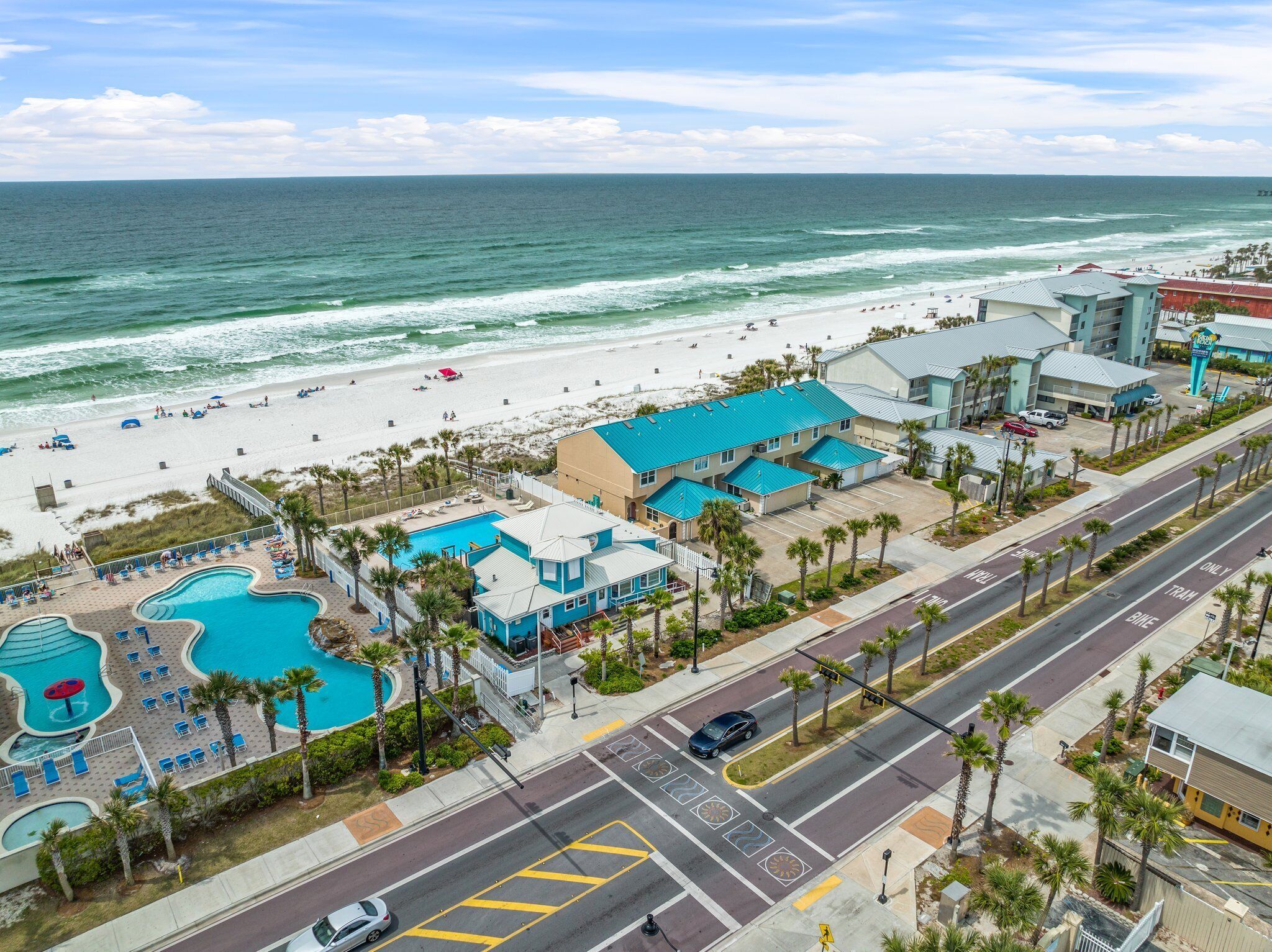 Beach entry