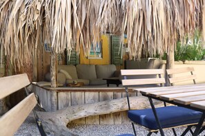 Outdoor dining - your favorite hangout on Bonaire (Kralendijk)