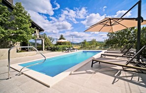 Beheizter Pool